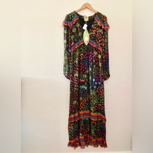 Farm Rio Floral Maxi Dress - Picture 2 of 15